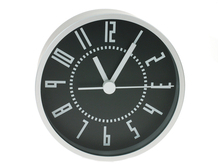 Eki Clock, zwart