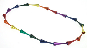 homo regenboog kleuren collier